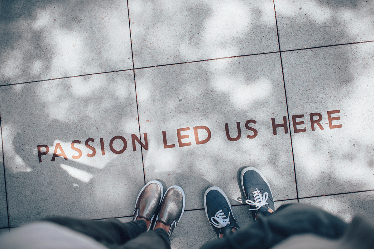 Let Passion Lead the Brand image